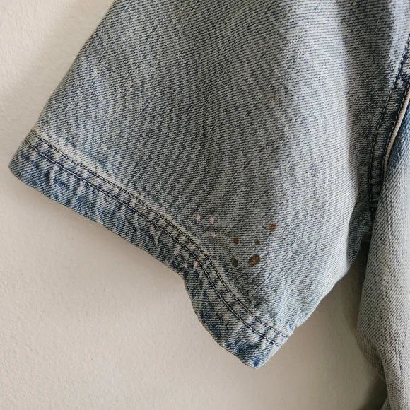 We The Free Light Blue Denim Jacket - Picture 8 of 8